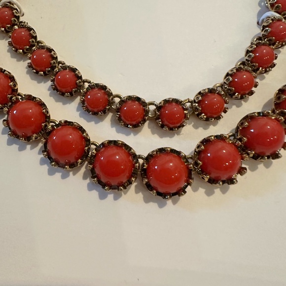 Zara Ruby Red Statement Necklace - Picture 4 of 4